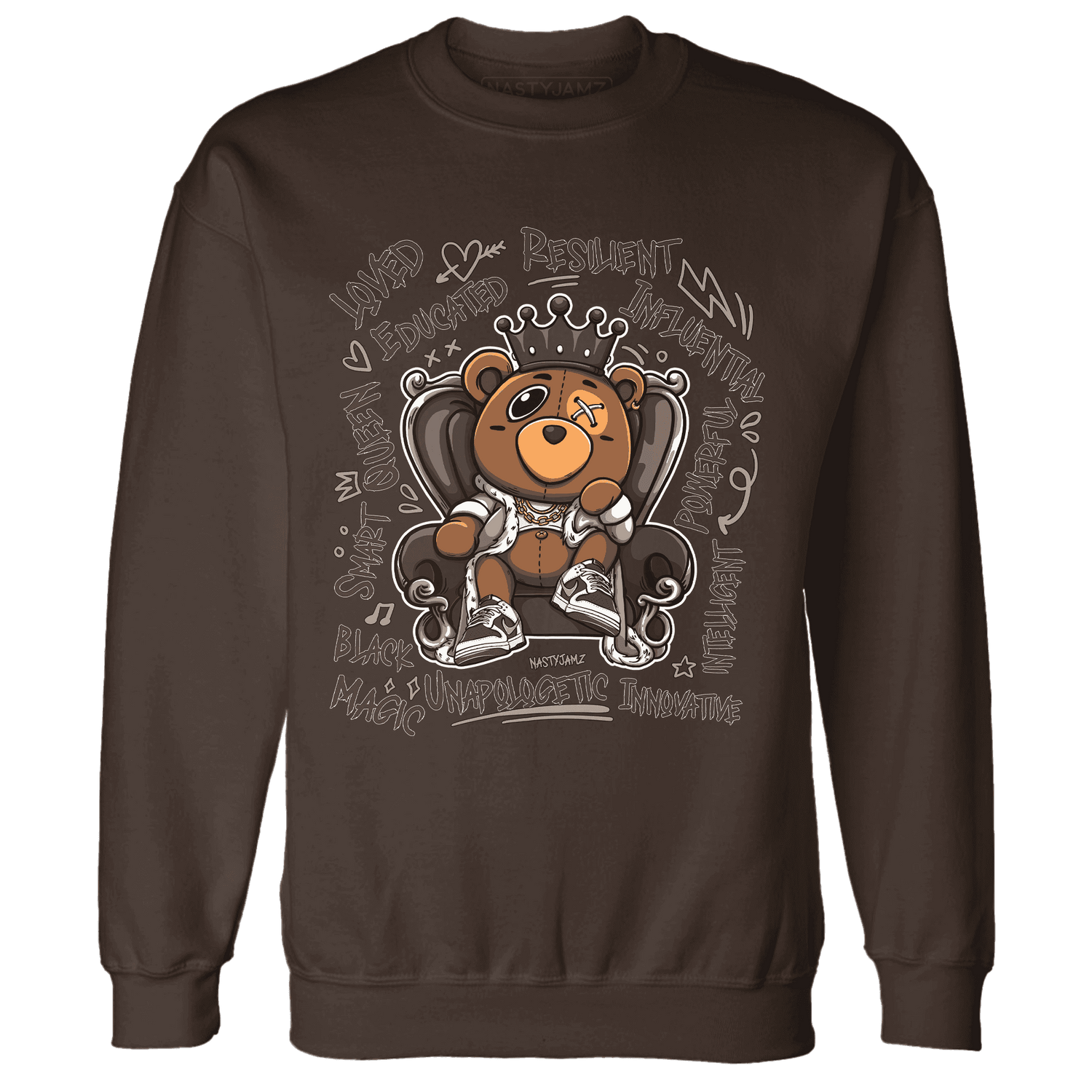 Dunk Low Baroque Brown Sweatshirt Match BER Self Definition - NastyJamz
