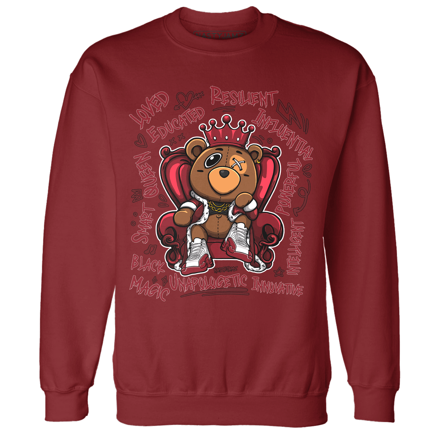 Cherry 12s Sweatshirt Match BER Self Definition - NastyJamz