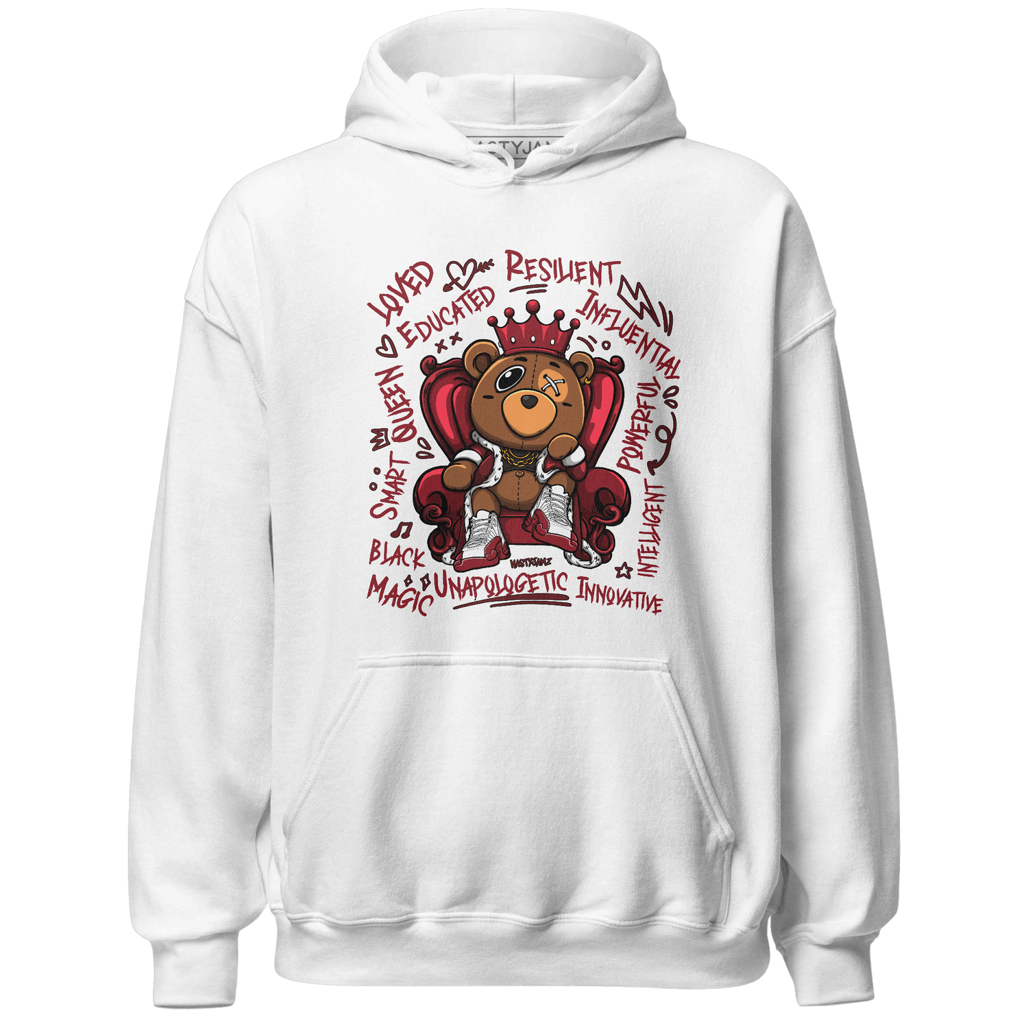 Cherry 12s Hoodie Match BER Self Definition - NastyJamz