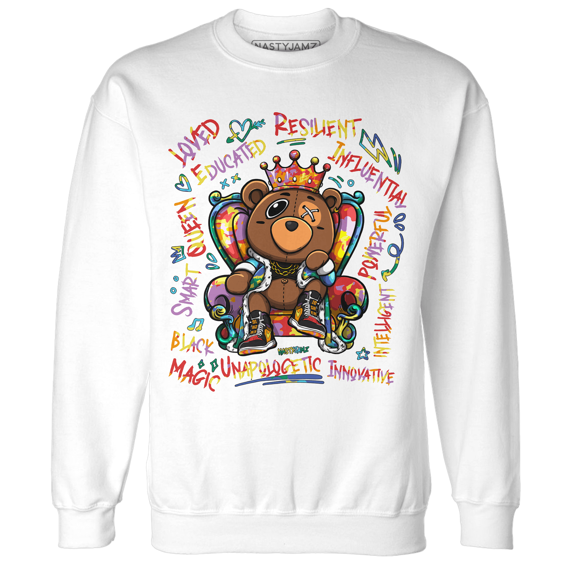 Mid GS Six Championships 1s Sweatshirt Match BER Self Definition - NastyJamz