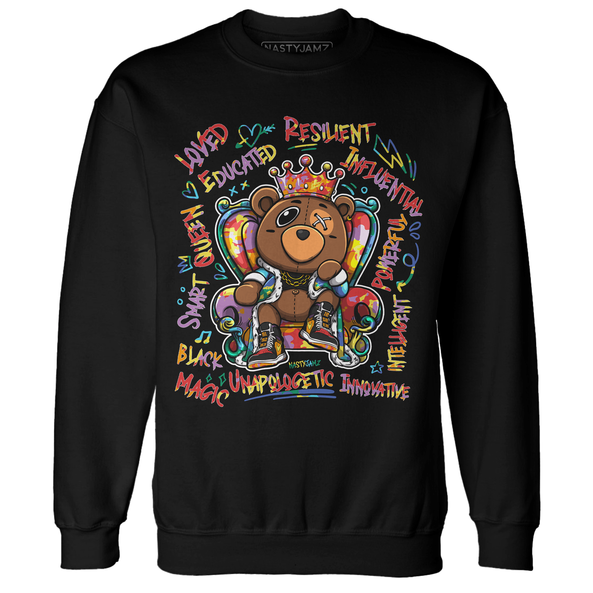 Mid GS Six Championships 1s Sweatshirt Match BER Self Definition - NastyJamz
