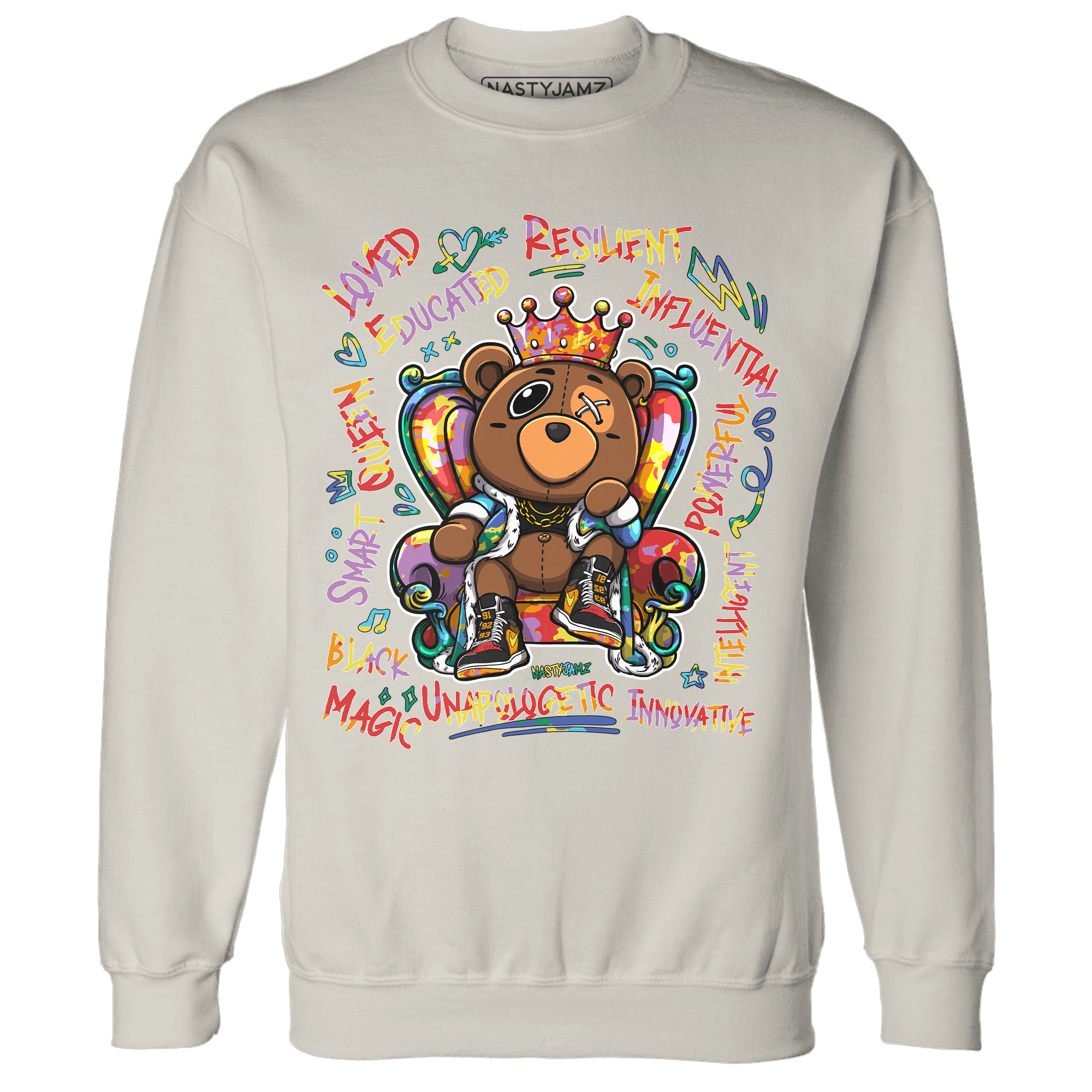 Mid GS Six Championships 1s Sweatshirt Match BER Self Definition - NastyJamz