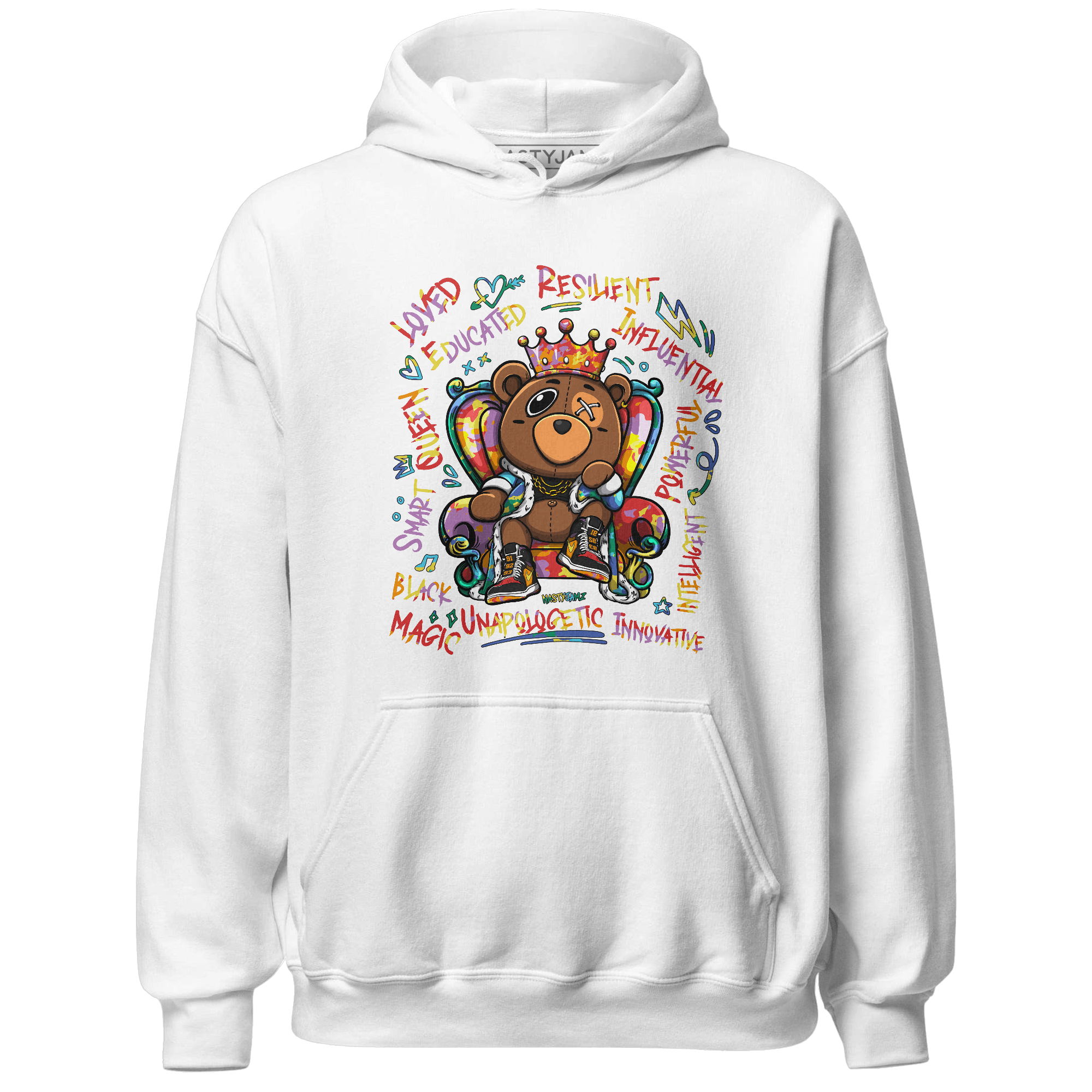 Mid GS Six Championships 1s Hoodie Match BER Self Definition - NastyJamz