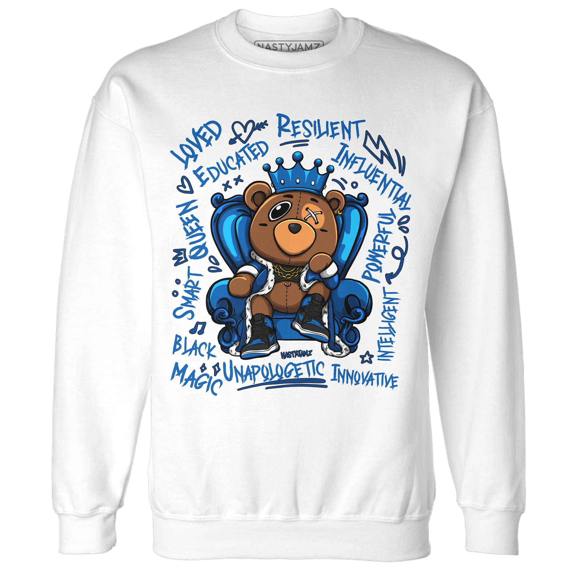 Royal Reimagined 1s Sweatshirt Match BER Self Definition - NastyJamz