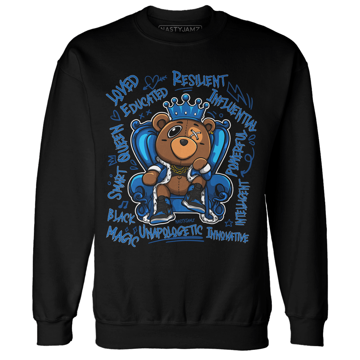 Royal Reimagined 1s Sweatshirt Match BER Self Definition - NastyJamz