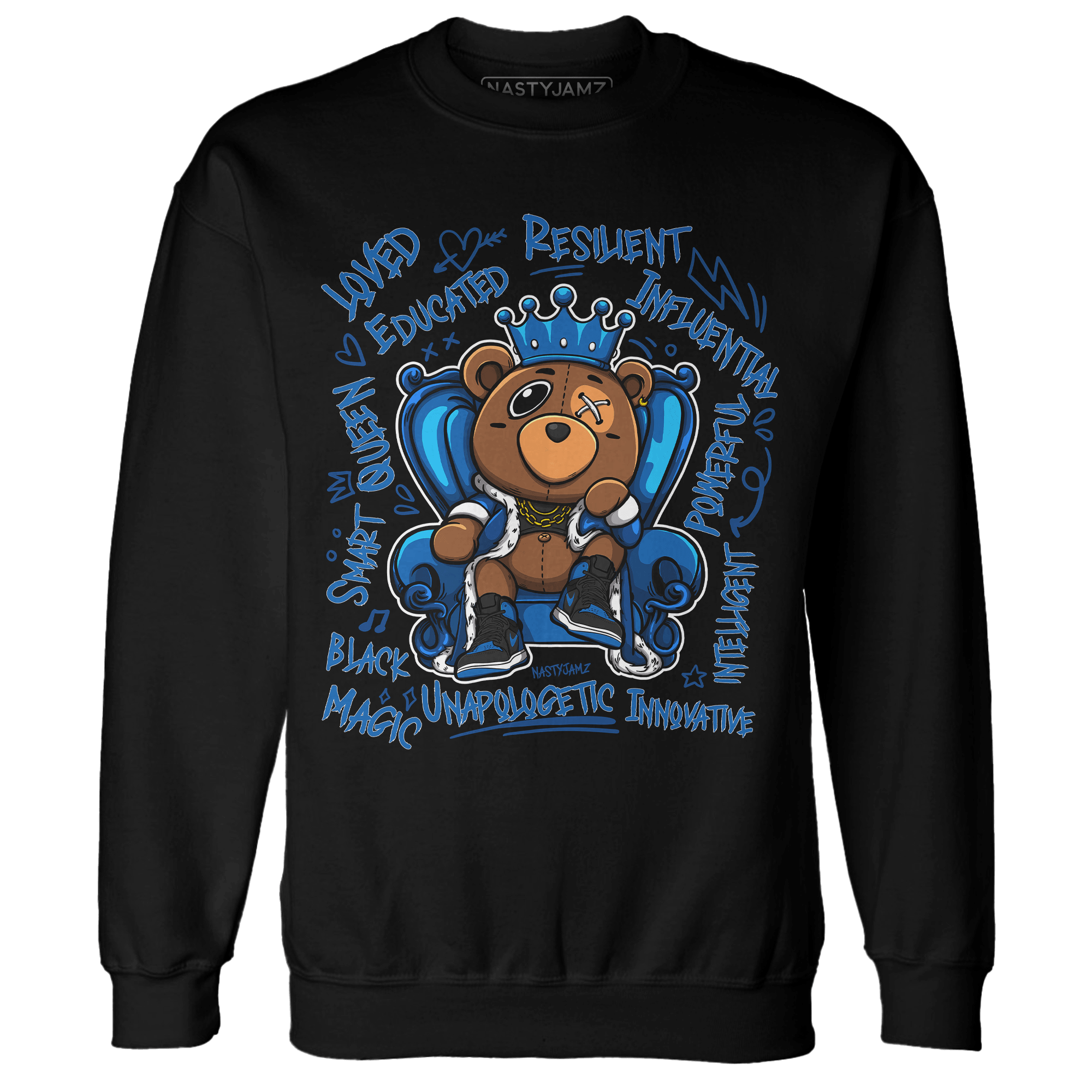 Royal Reimagined 1s Sweatshirt Match BER Self Definition - NastyJamz