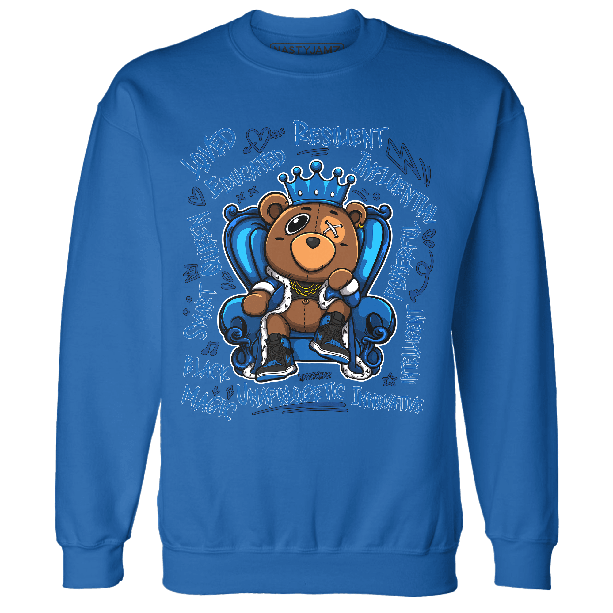 Royal Reimagined 1s Sweatshirt Match BER Self Definition - NastyJamz