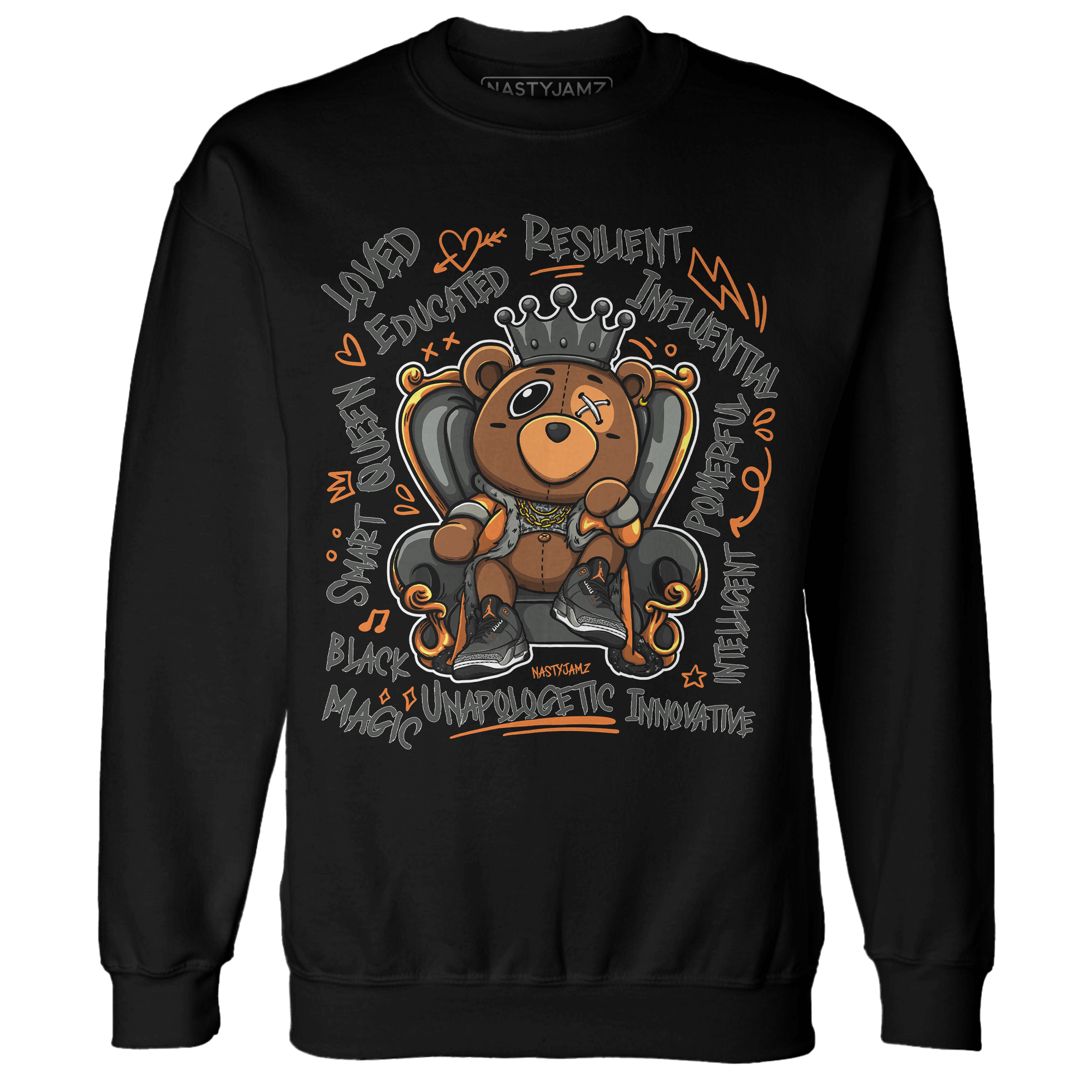 Fear Pack 3s Sweatshirt Match BER Self Definition - NastyJamz