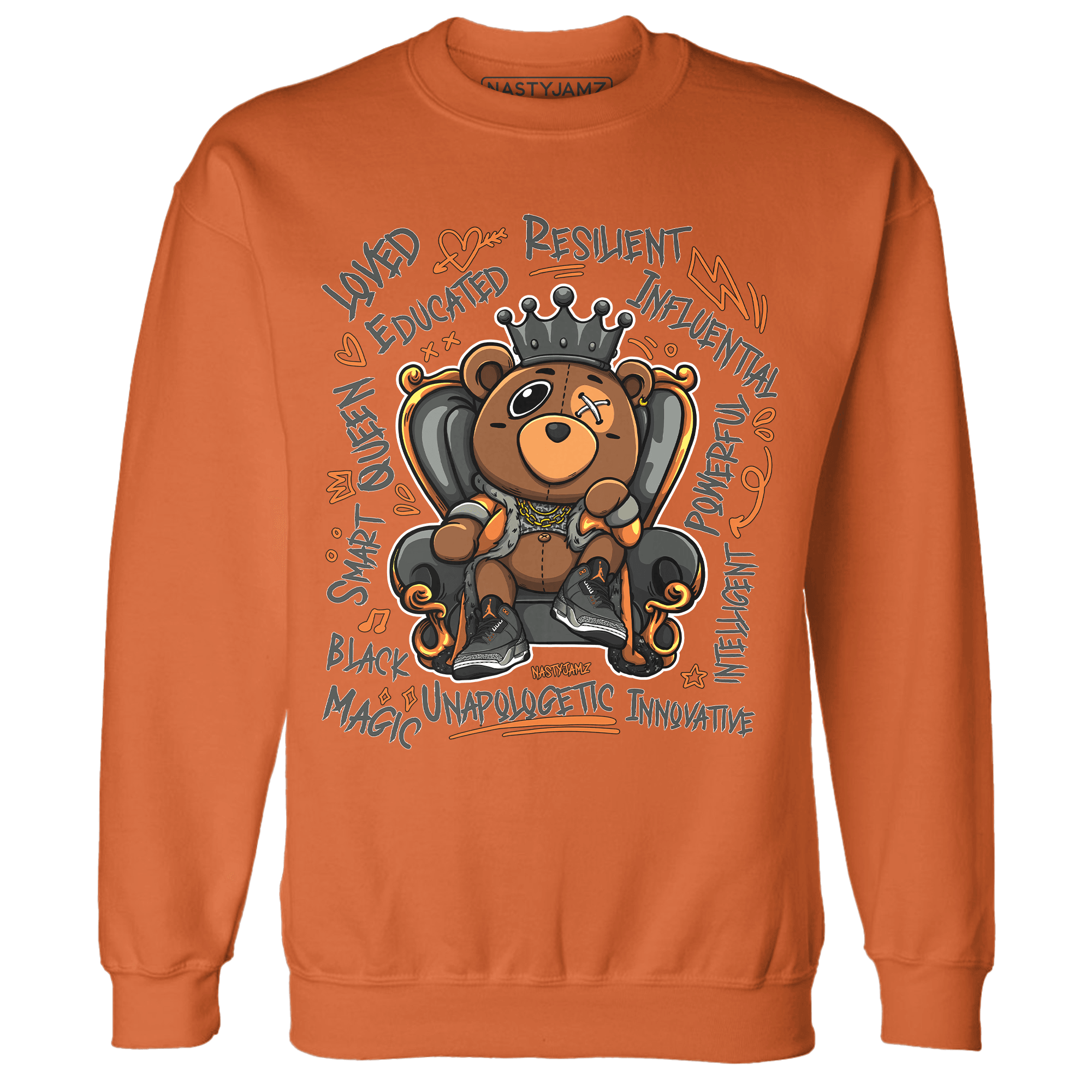 Fear Pack 3s Sweatshirt Match BER Self Definition - NastyJamz