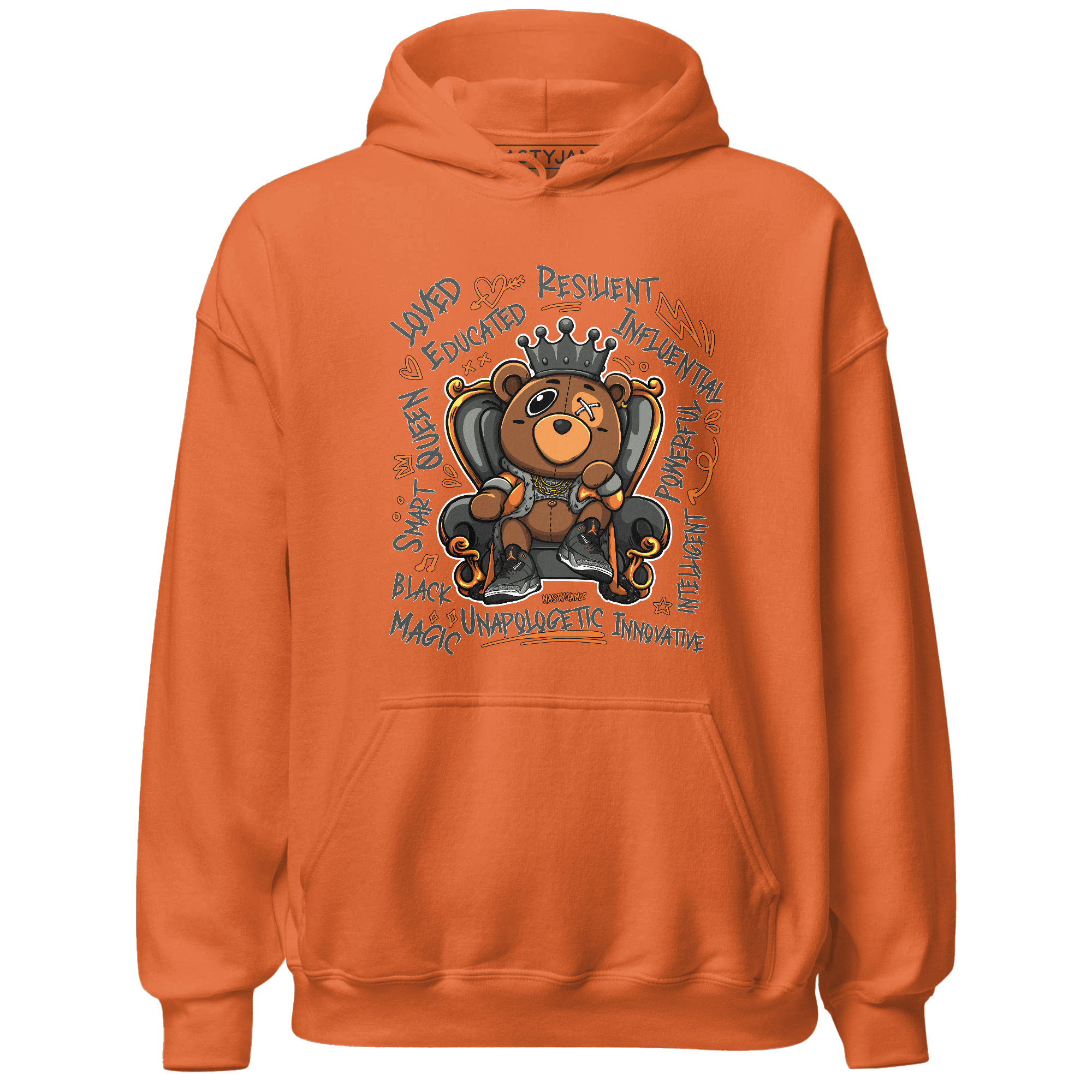 Fear Pack 3s Hoodie Match BER Self Definition - NastyJamz