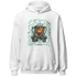 Green Glow 3s Hoodie Match BER Self Definition - NastyJamz