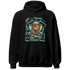 Green Glow 3s Hoodie Match BER Self Definition - NastyJamz