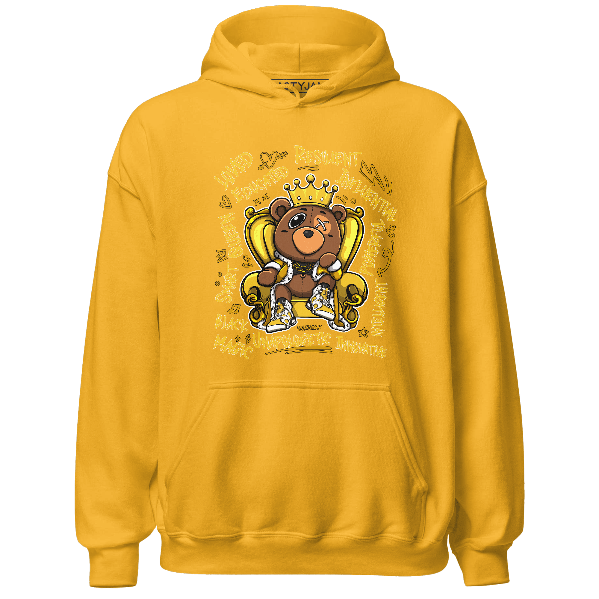 Yellow Ochre 6s Hoodie Match BER Self Definition - NastyJamz