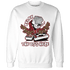 Retro Red Taxi 12s Sweatshirt Match BER The DJ Here - NastyJamz