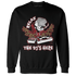 Retro Red Taxi 12s Sweatshirt Match BER The DJ Here - NastyJamz