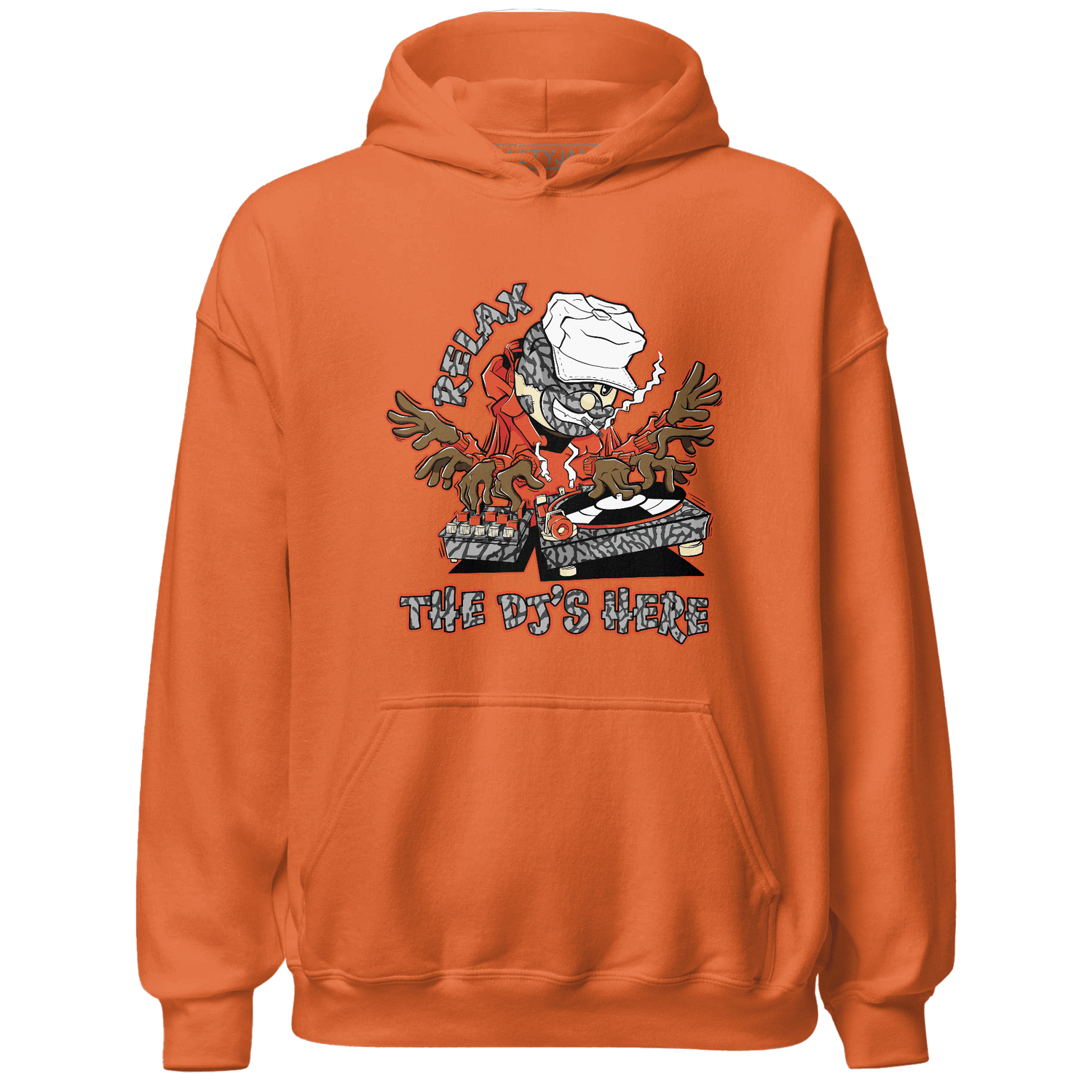 Georgia Peach 3s Hoodie Match BER The DJ Here - NastyJamz