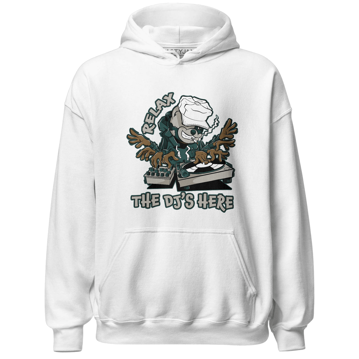 Oxidized Green 4s Hoodie Match BER The DJ Here - NastyJamz