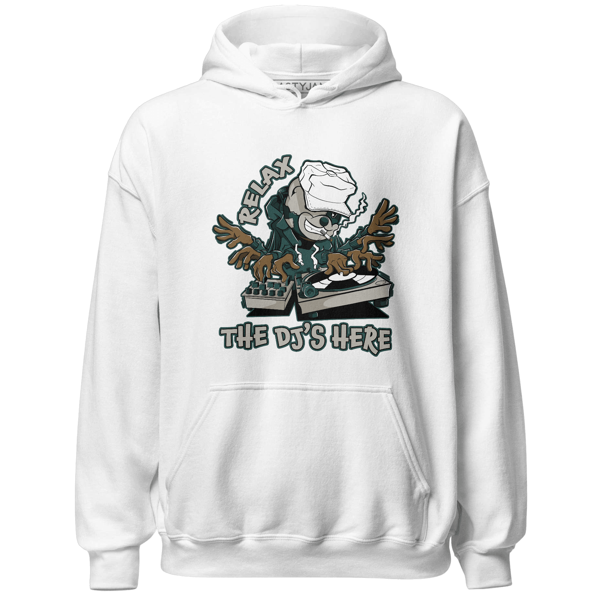 Oxidized Green 4s Hoodie Match BER The DJ Here - NastyJamz