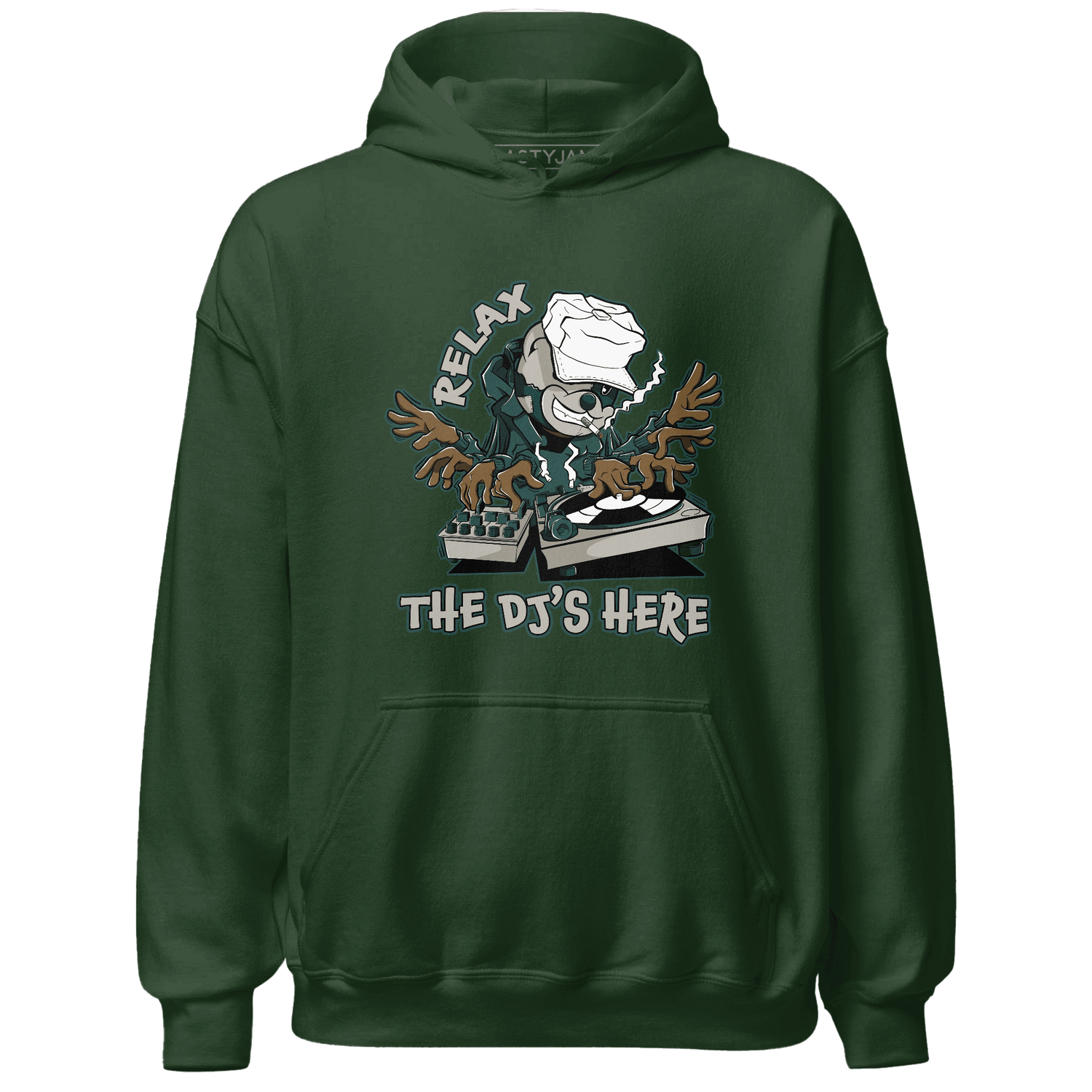 Oxidized Green 4s Hoodie Match BER The DJ Here - NastyJamz