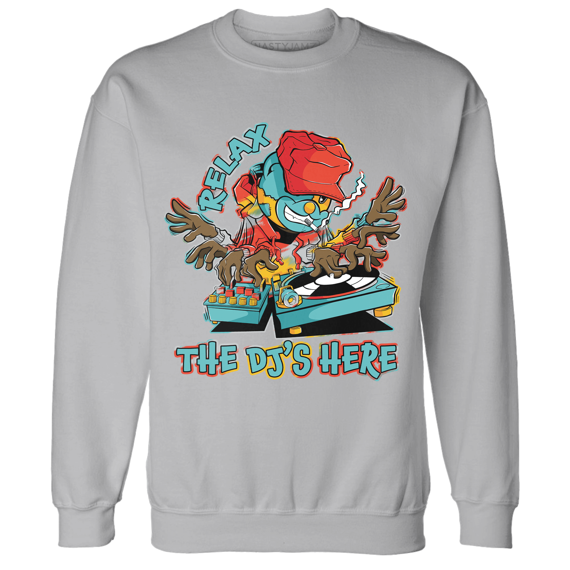 KB 8 Protro Venice Beach Sweatshirt Match BER The DJ Here - NastyJamz