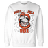 Georgia Peach 3s Sweatshirt Match BER The Dentist - NastyJamz