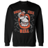 Georgia Peach 3s Sweatshirt Match BER The Dentist - NastyJamz