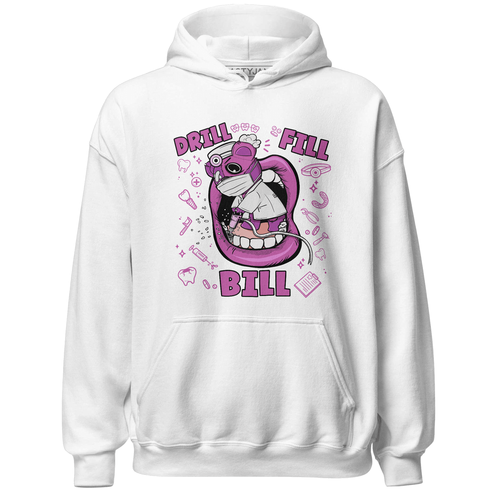 GS Hyper Violet 4s Hoodie Match BER The Dentist - NastyJamz