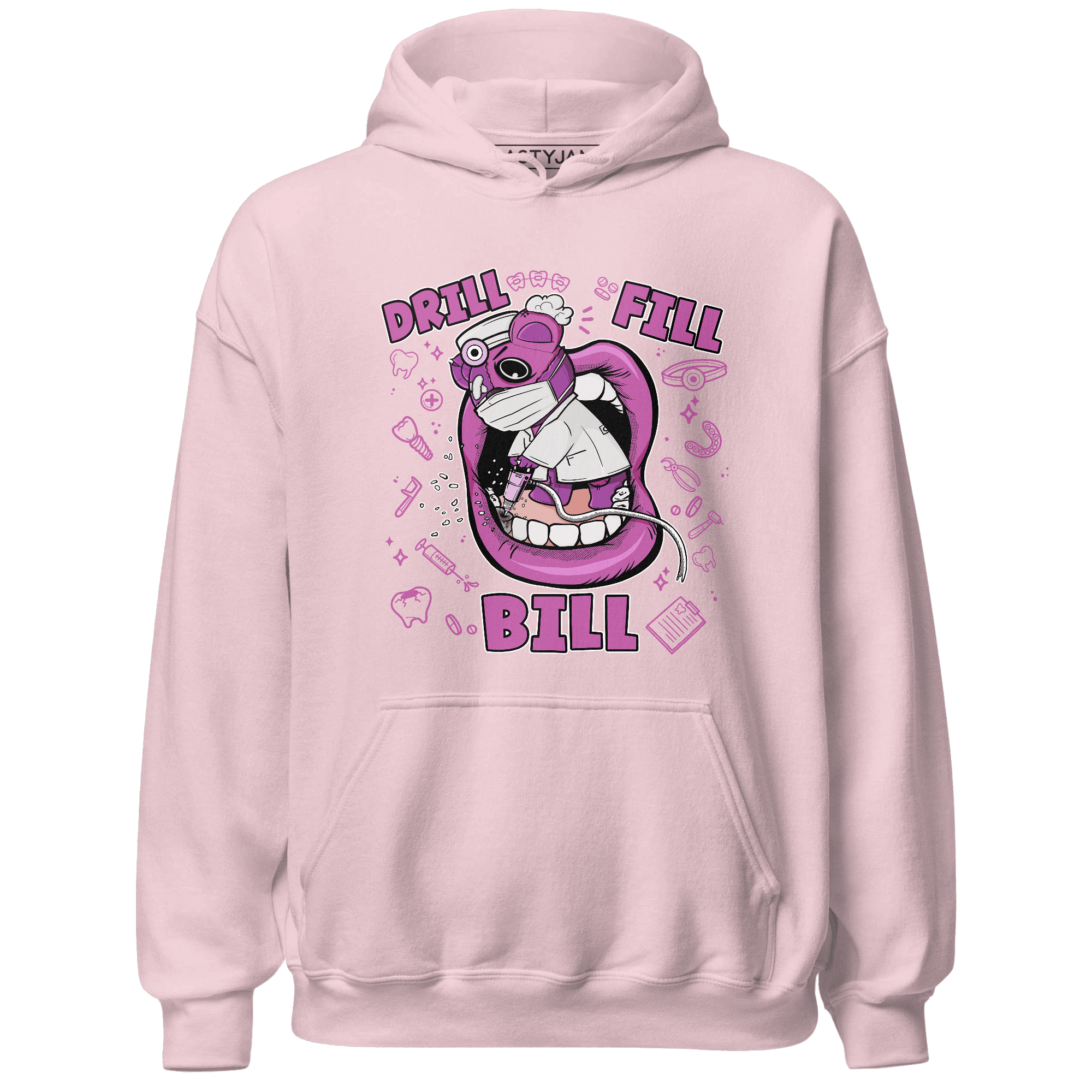 GS Hyper Violet 4s Hoodie Match BER The Dentist - NastyJamz