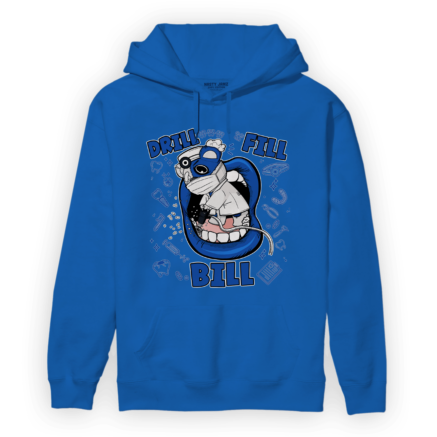 Air Max 1 86 Royal Hoodie Match BER The Dentist - NastyJamz