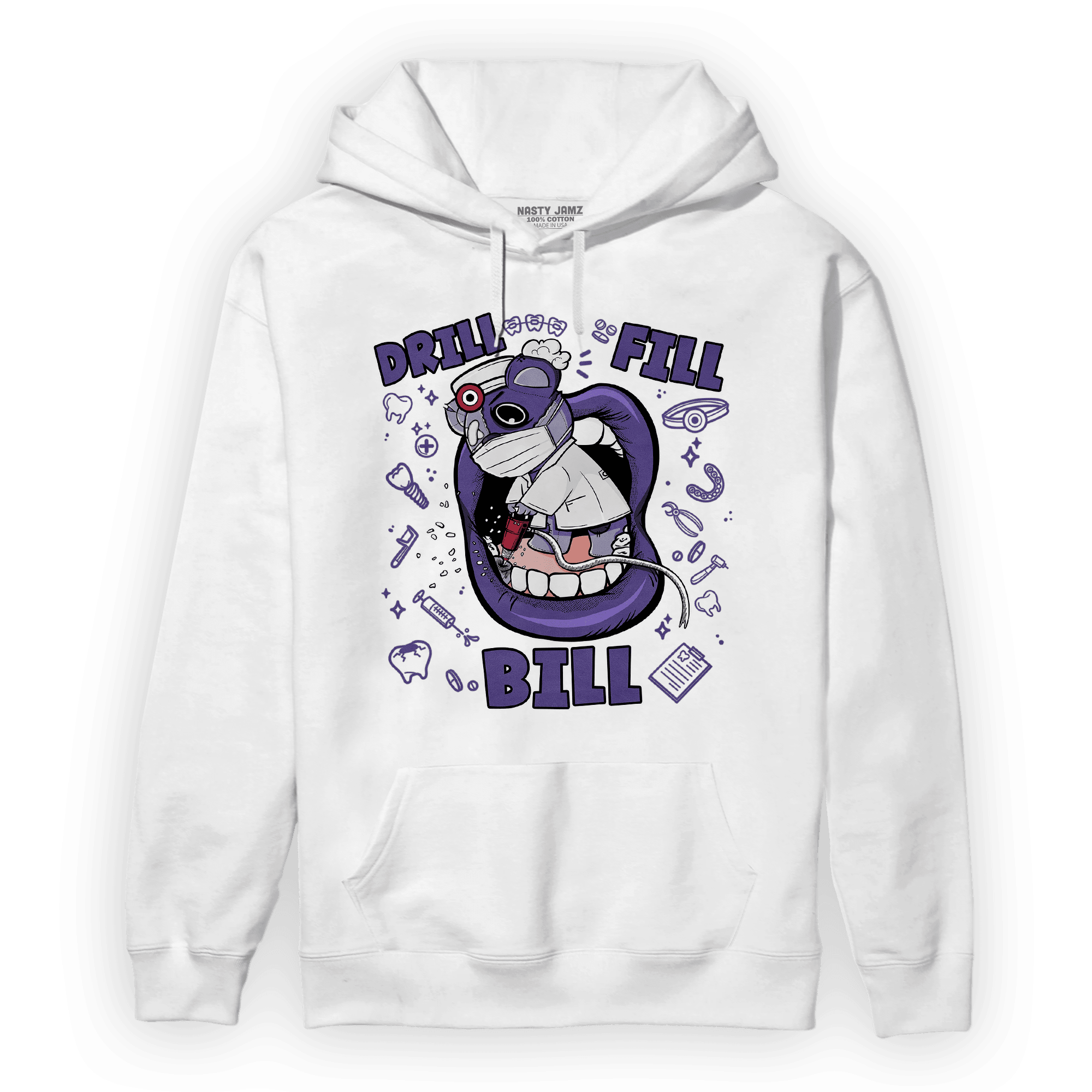 Dunk Low Plum Hoodie Match BER The Dentist - NastyJamz