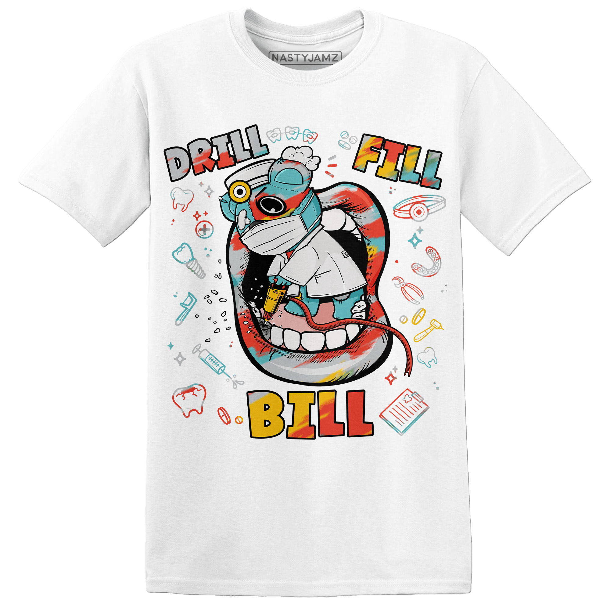 KB 8 Protro Venice Beach T Shirt Match BER The Dentist - NastyJamz