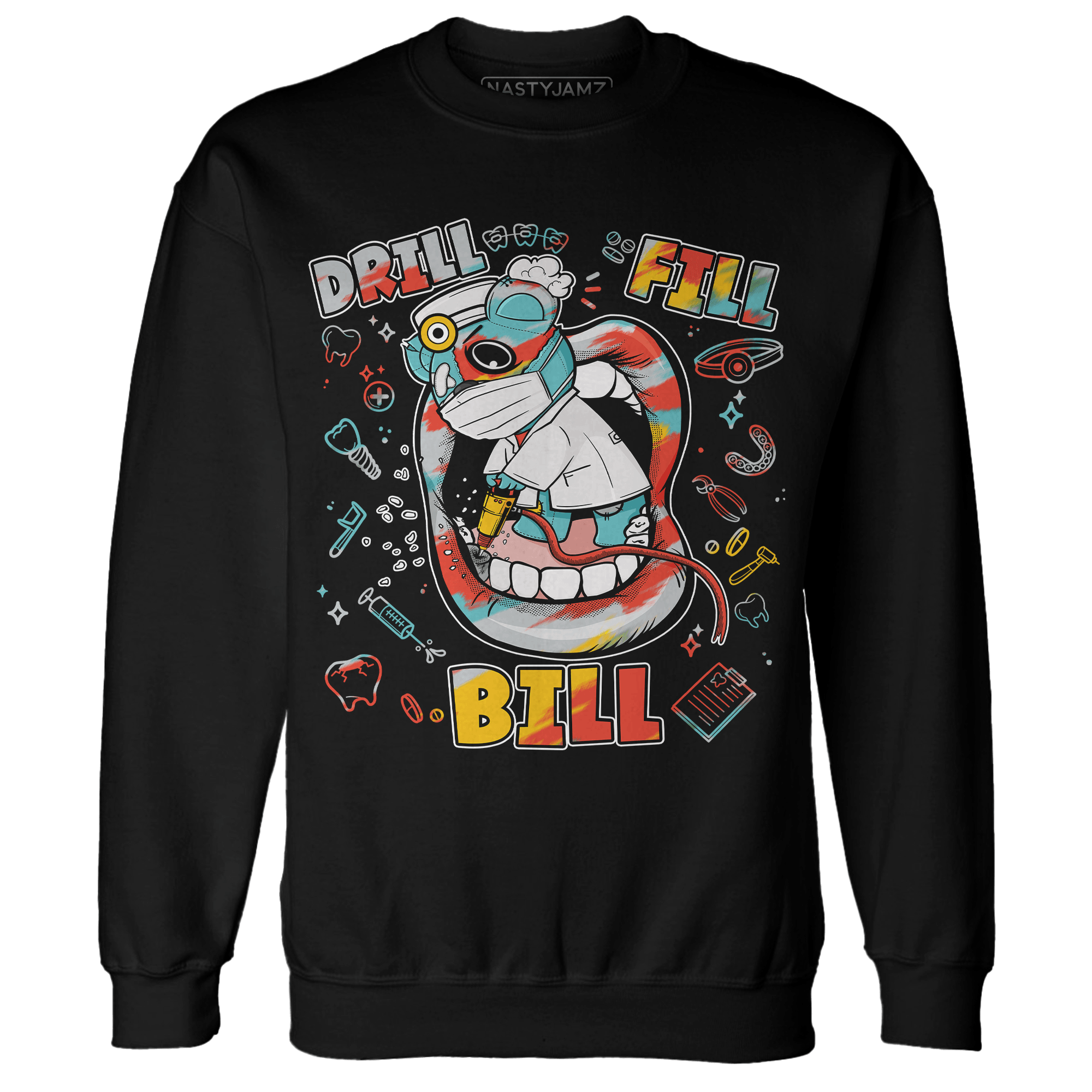 KB 8 Protro Venice Beach Sweatshirt Match BER The Dentist - NastyJamz