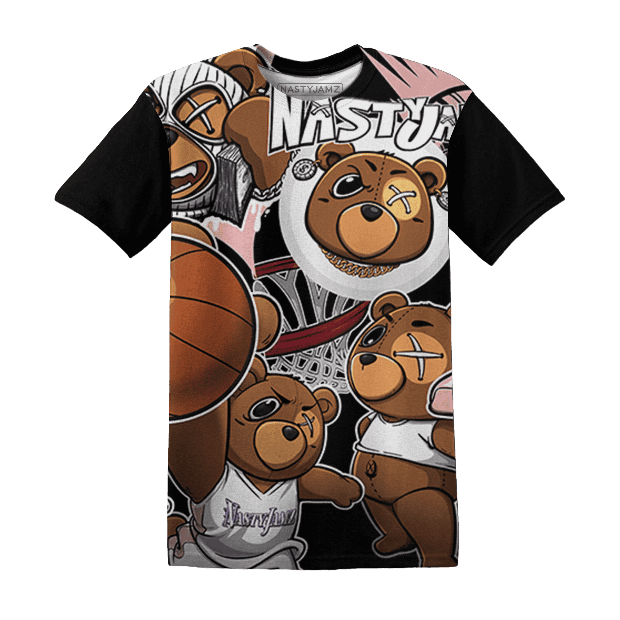 Low Legend Pink 11s T Shirt Match BER Wallpapers 3D All-Over Print - NastyJamz