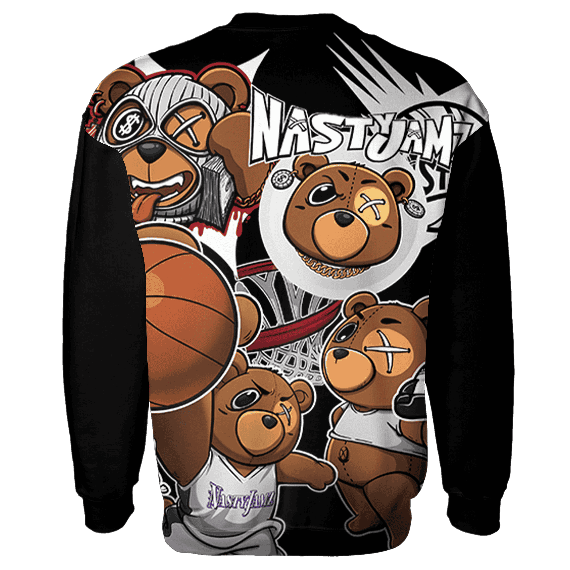 Retro Red Tax 12s Sweatshirt Match BER Wallpapers 3D All-Over Print - NastyJamz