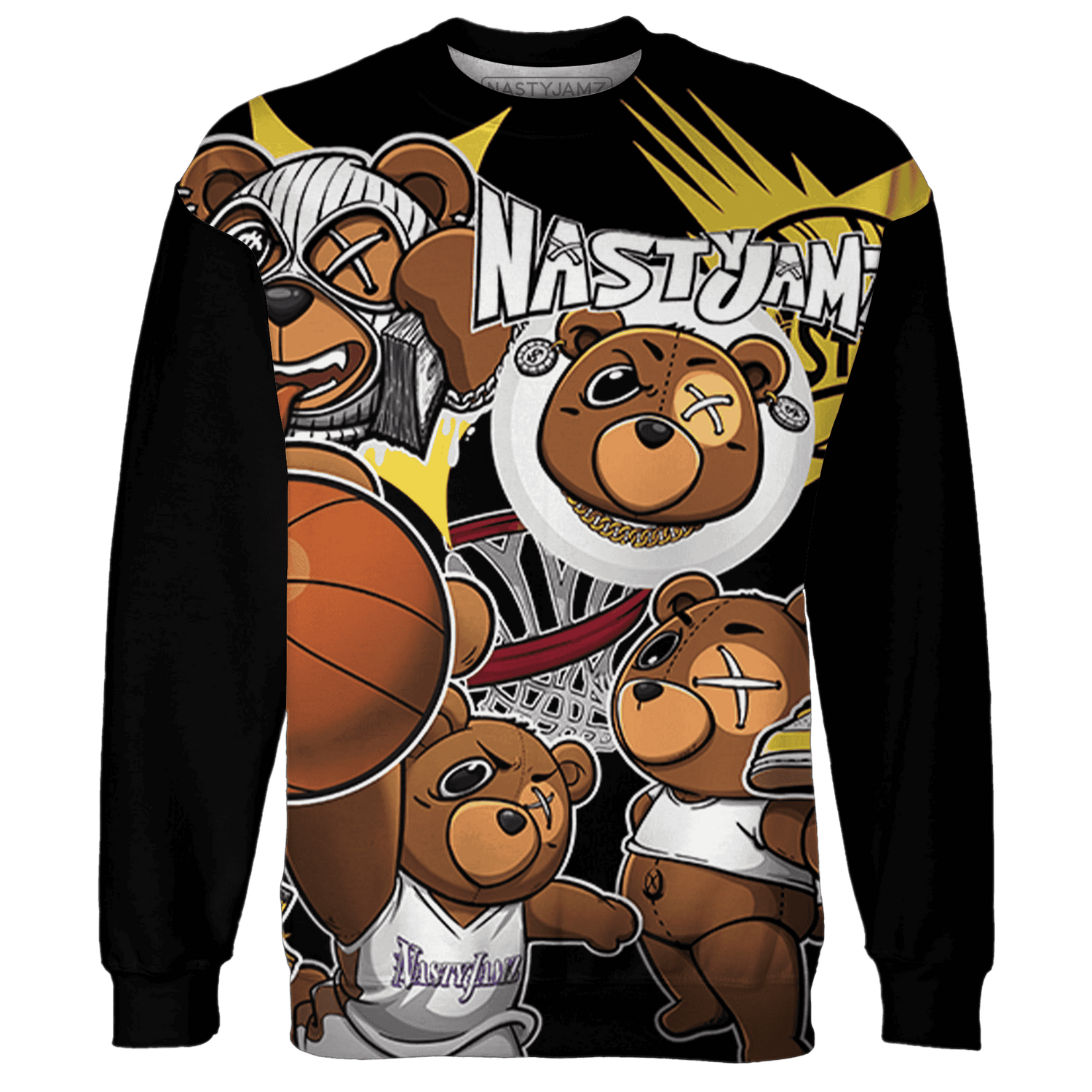 Low OG Canary TVSC 1s Sweatshirt Match BER Wallpapers 3D All-Over Print - NastyJamz