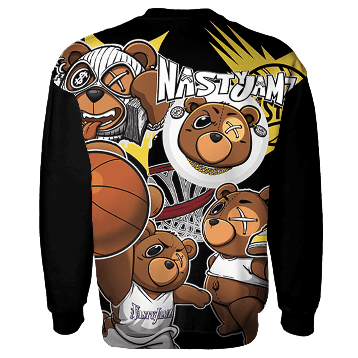 Low OG Canary TVSC 1s Sweatshirt Match BER Wallpapers 3D All-Over Print - NastyJamz