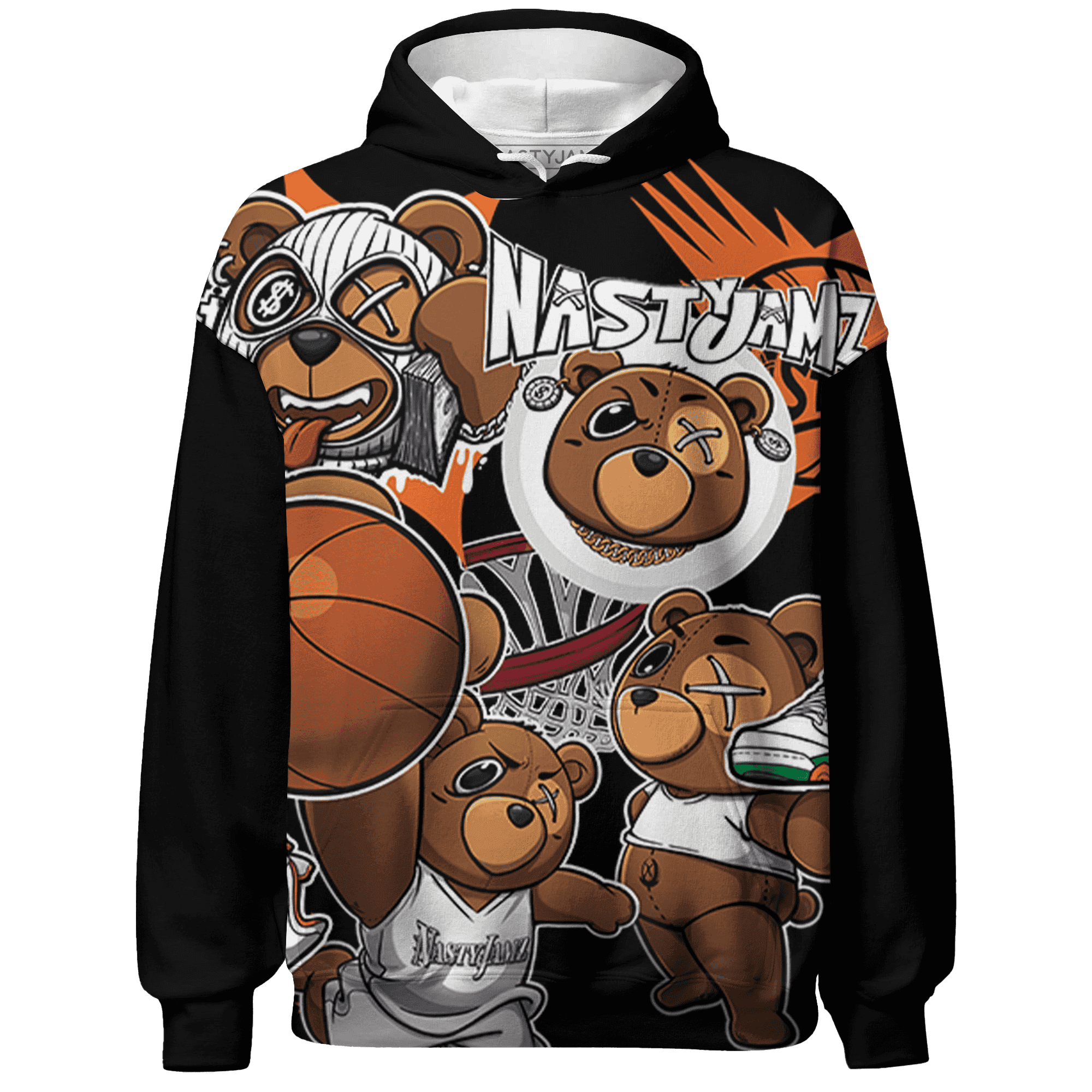 MAM Hurricanes 5s Hoodie Match BER Wallpapers 3D All-Over Print - NastyJamz