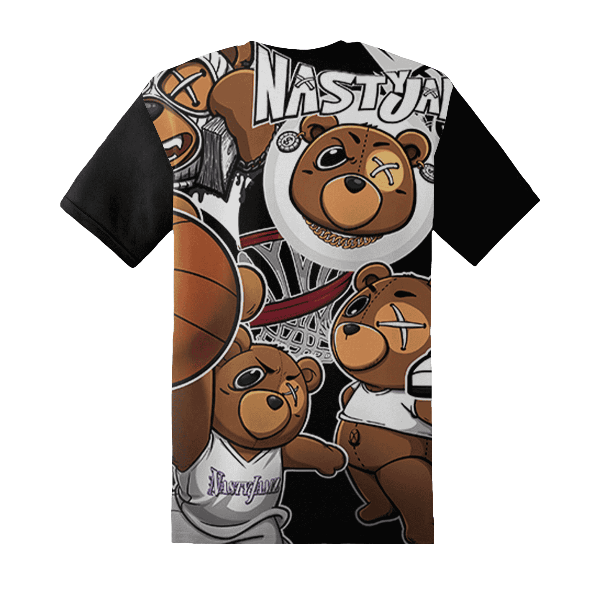 Reverse Oreo 6s T Shirt Match BER Wallpapers 3D All-Over Print - NastyJamz