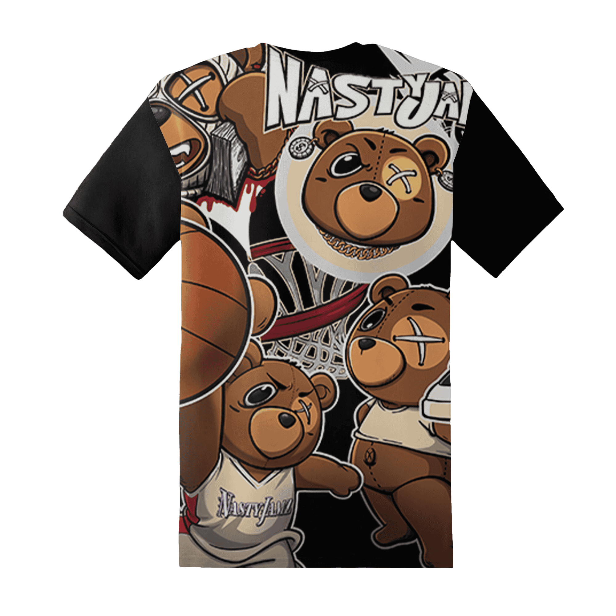 JD Jumman Jack Red T Shirt Match BER Wallpapers 3D All-Over Print - NastyJamz