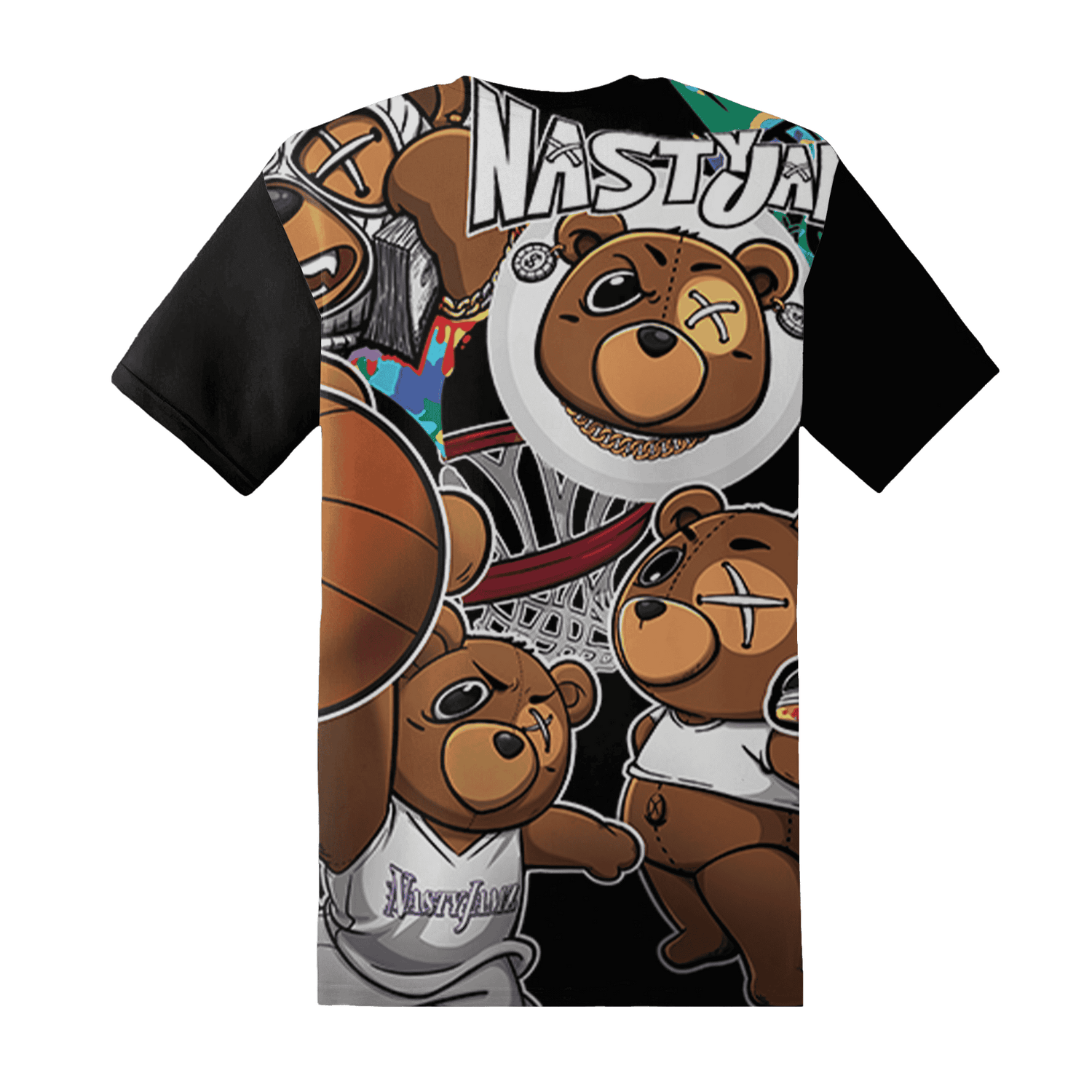 Mid GS Six Championships 1s T Shirt Match BER Wallpapers 3D All-Over Print - NastyJamz