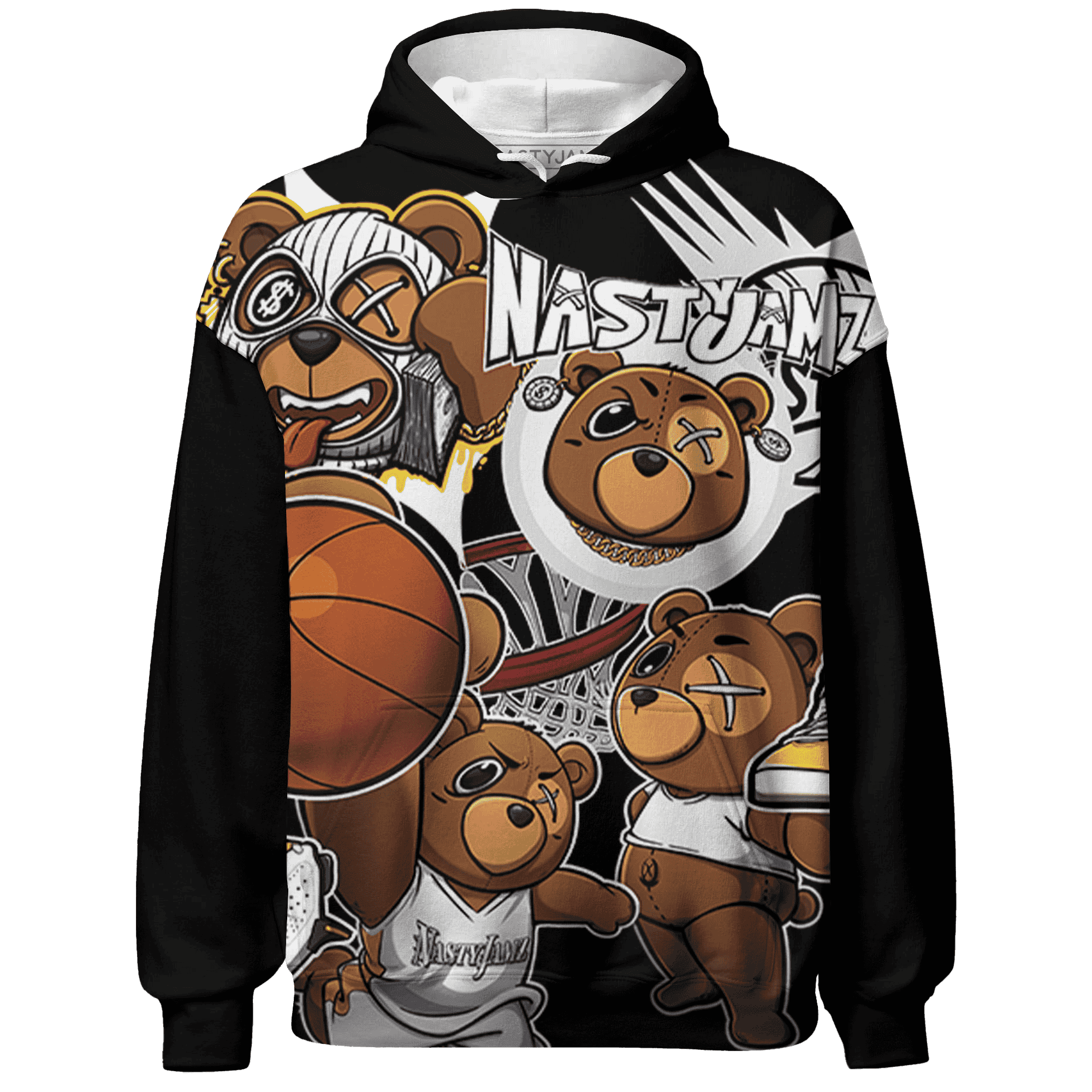 Yellow Ochre 6s Hoodie Match BER Wallpapers 3D All-Over Print - NastyJamz