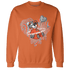 Georgia Peach 3s Sweatshirt Match BER Winter - NastyJamz