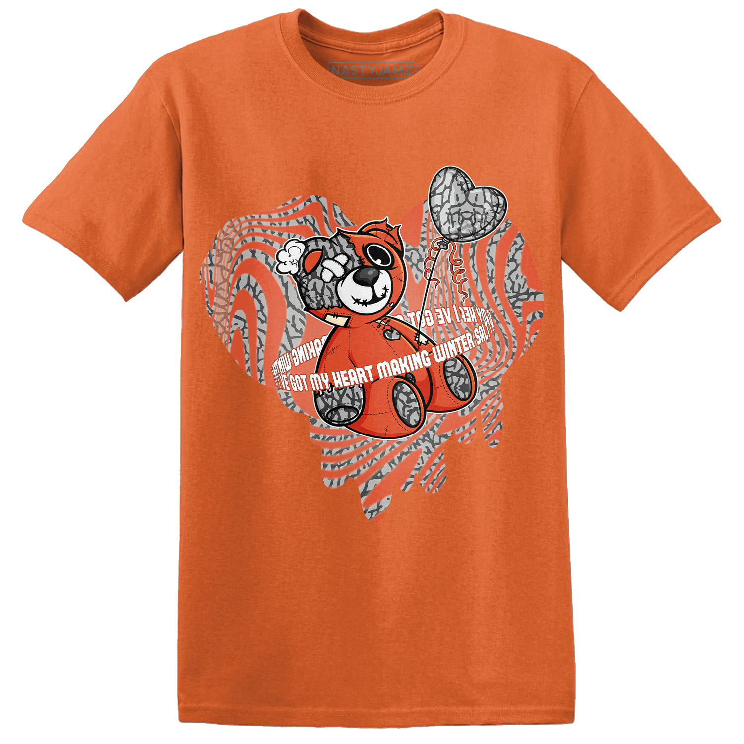 Georgia Peach 3s T Shirt Match BER Winter - NastyJamz