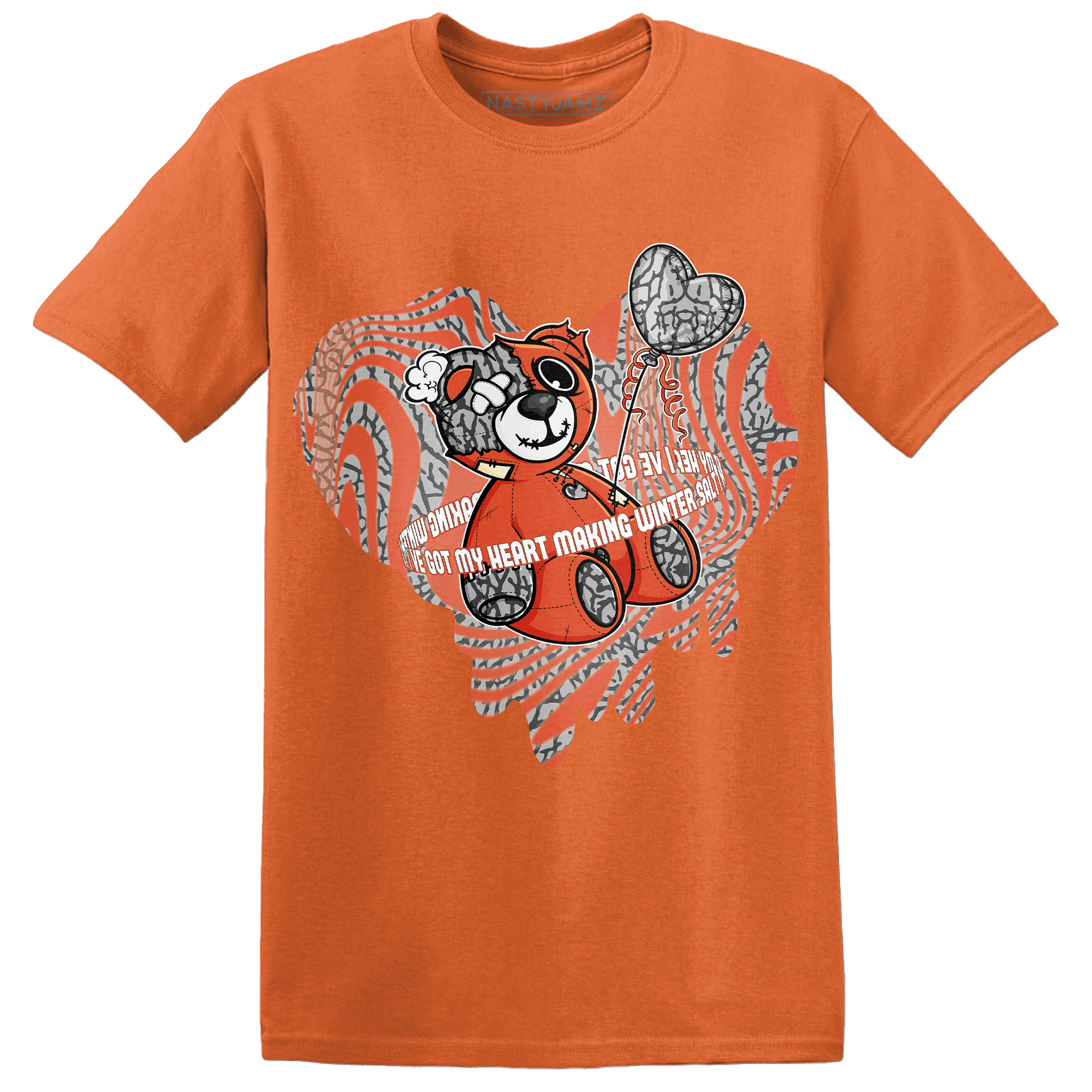 Georgia Peach 3s T Shirt Match BER Winter - NastyJamz