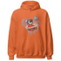 Georgia Peach 3s Hoodie Match BER Winter - NastyJamz