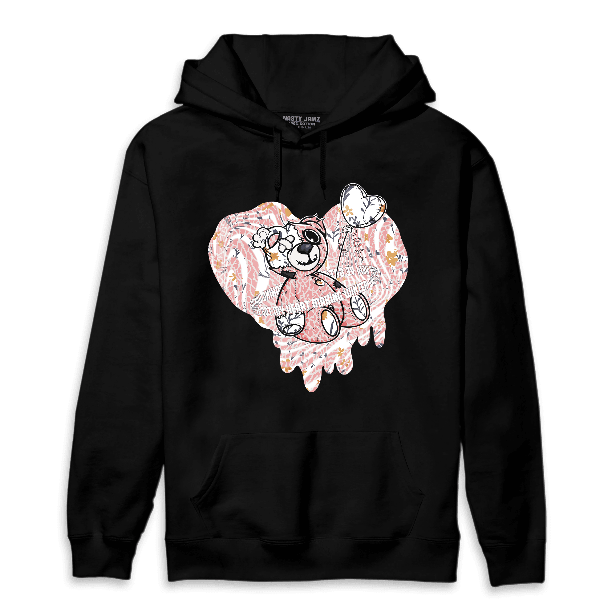 Red Stardust 3s Hoodie Match BER Winter - NastyJamz