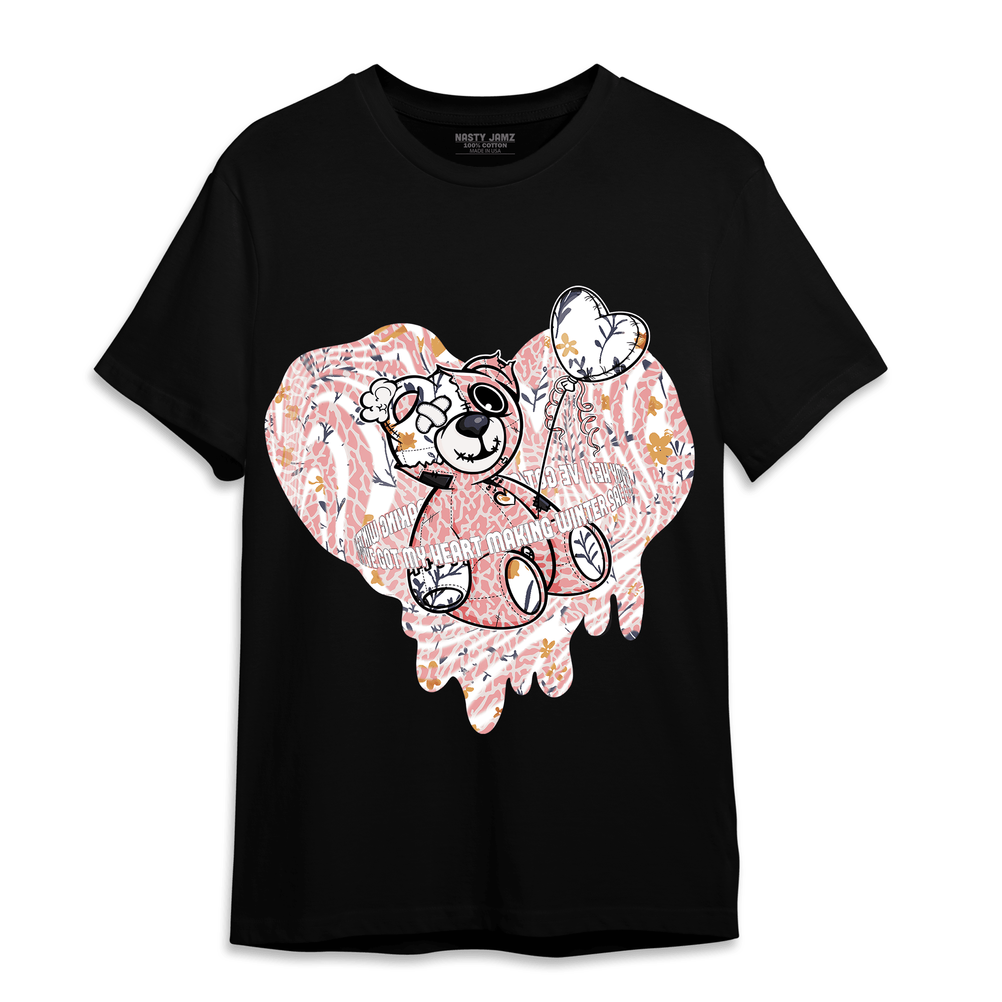 Red Stardust 3s T Shirt Match BER Winter - NastyJamz