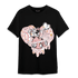 Red Stardust 3s T Shirt Match BER Winter - NastyJamz