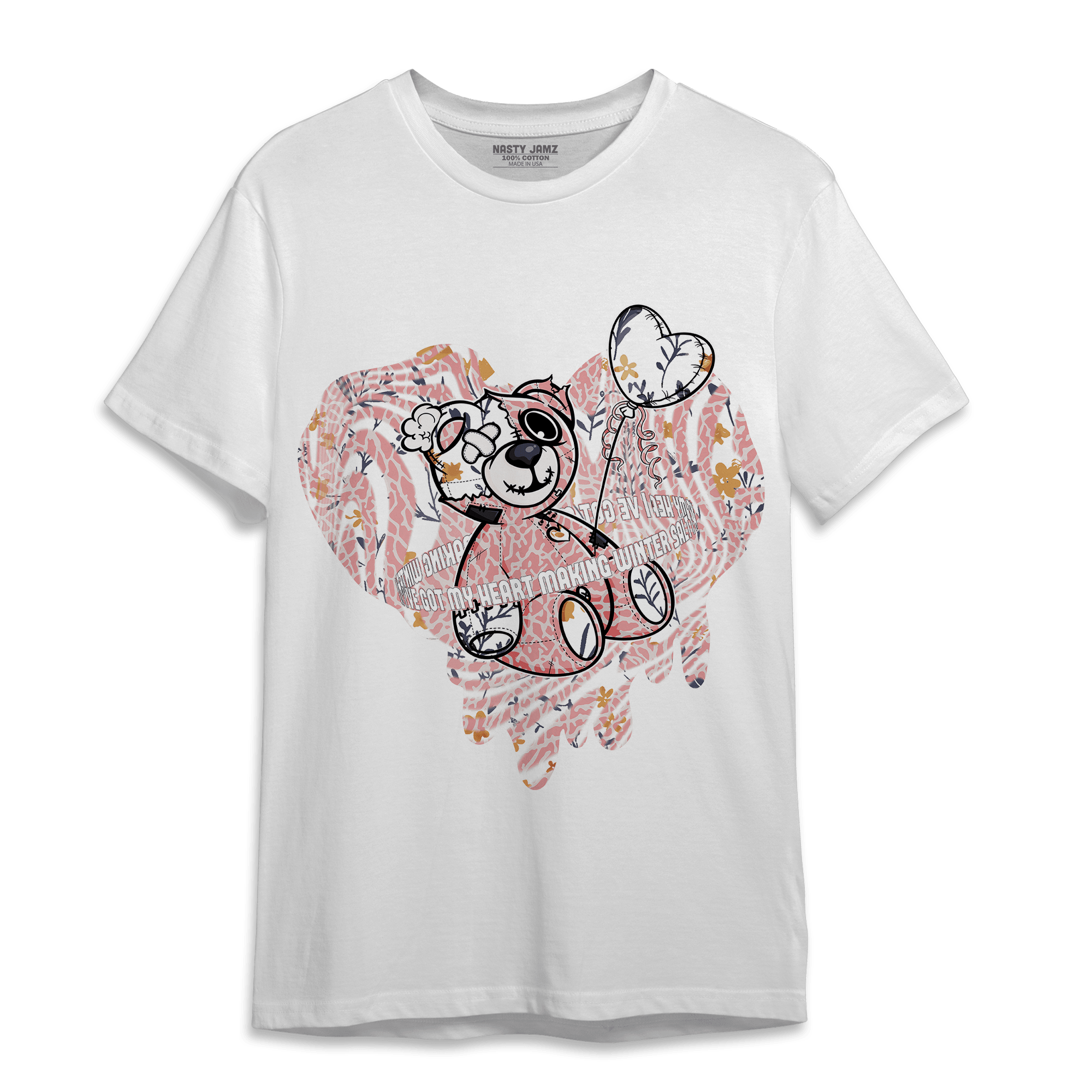 Red Stardust 3s T Shirt Match BER Winter - NastyJamz