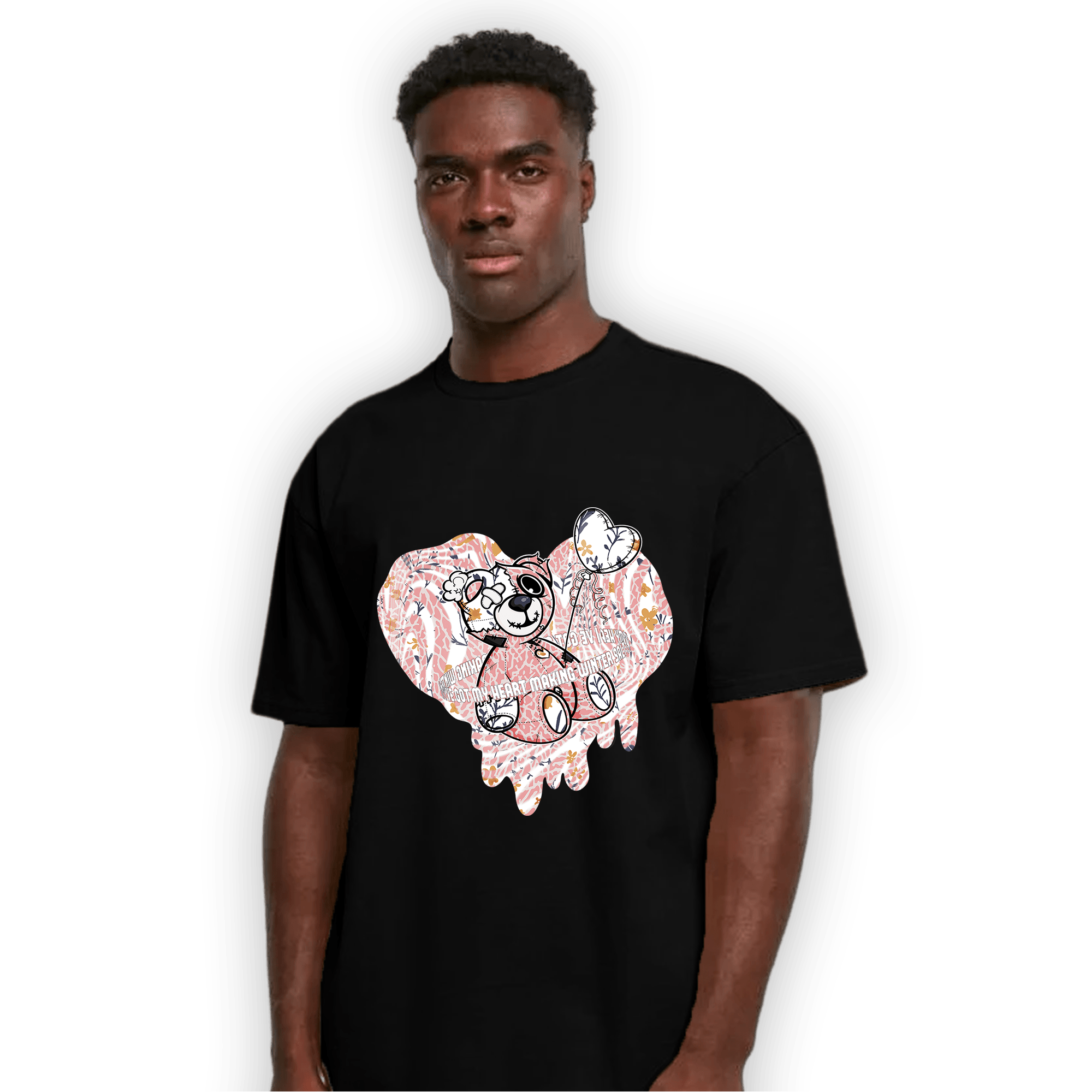 Red Stardust 3s T Shirt Match BER Winter - NastyJamz